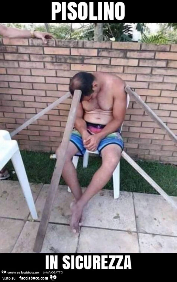 Pisolino in sicurezza