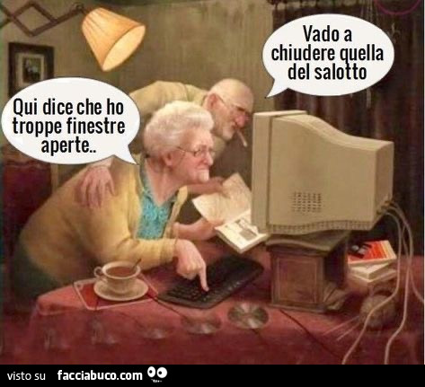 Qui dice che ho troppe finestre aperte