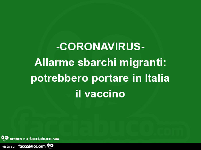 Coronavirus. Allarme sbarchi migranti: potrebbero portare in italia il vaccino