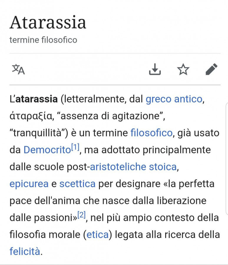 Atarassia