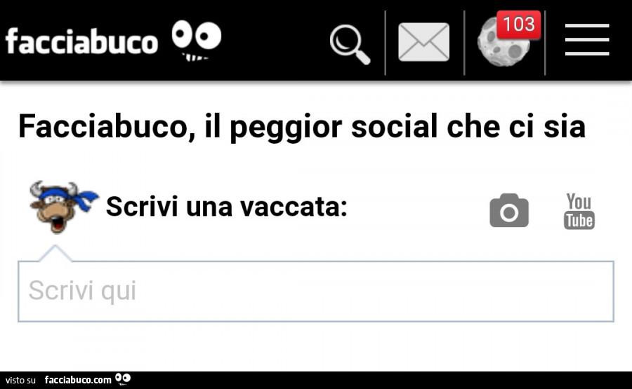 103 notifiche su facciabuco