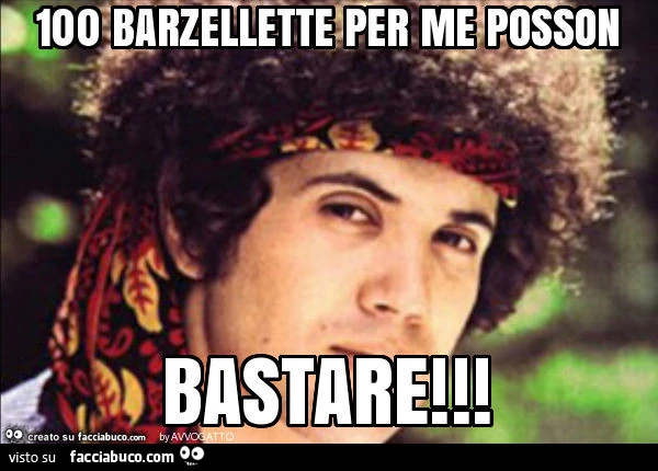 100 barzellette per me posson bastare