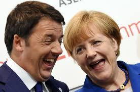 Renzi: Rido perchè sono un deficiente!!!????? Merkel:Non ...