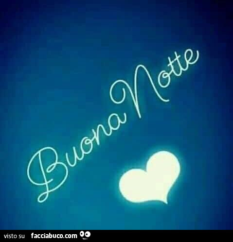 Buona notte di cuore