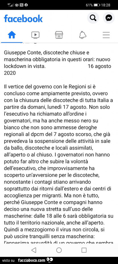 Giuseppe conte, discoteche chiuse e mascherina obbligatoria in questi orari: nuovo lockdown in vista