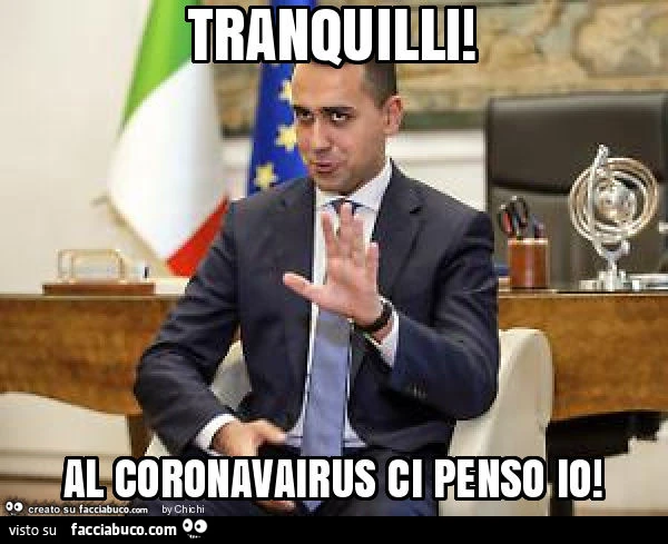 Tranquilli! Al coronavairus ci penso io