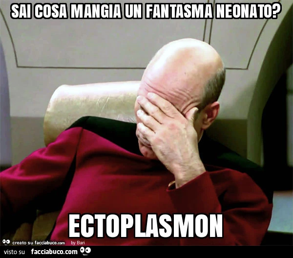 Sai cosa mangia un fantasma neonato? Ectoplasmon