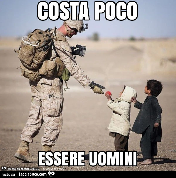 Costa poco essere uomini