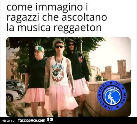 Come immaginoni ragazzi che ascoltano la musica reggaeton