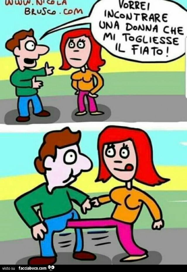Coppia a calci nei coglioni