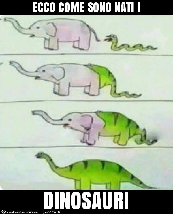 Ecco come sono nati i dinosauri