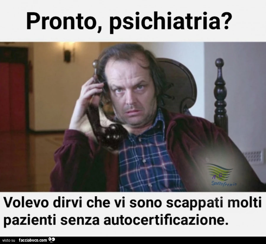 Pronto psichiatria? Pazienti scappati