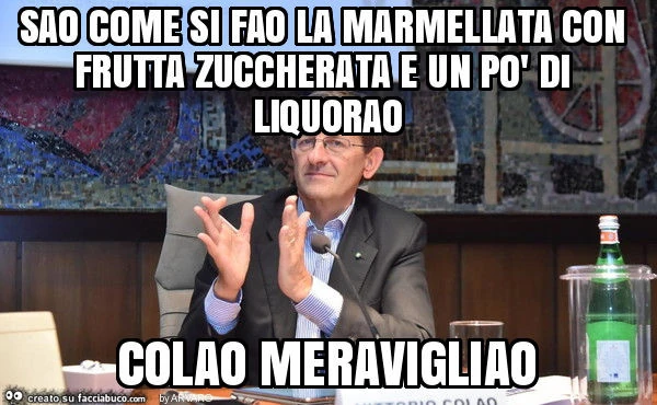 Sao come si fao la marmellata con frutta zuccherata e un po' di liquorao colao meravigliao