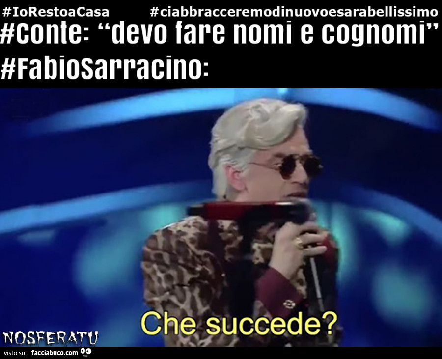 #Conte: “devo fare nomi e cognomi”