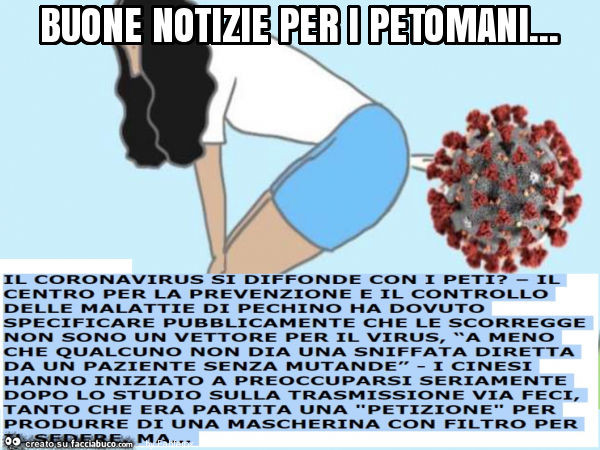 Buone notizie per i petomani