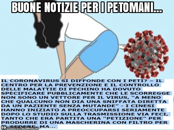 Buone notizie per i petomani