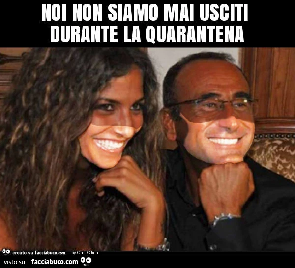 Noi non siamo mai usciti durante la quarantena
