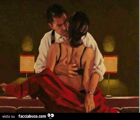 Bacio passionale