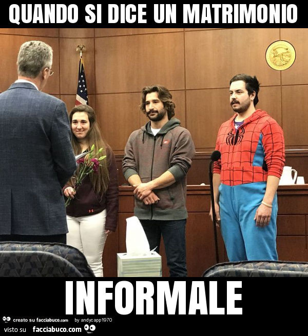 Quando Si Dice Un Matrimonio Informale Facciabuco Com