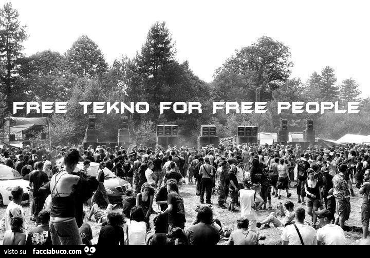 Free tekno for free people