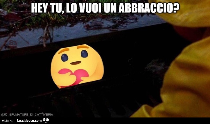 LO VUOI UN ABBRACCIO?