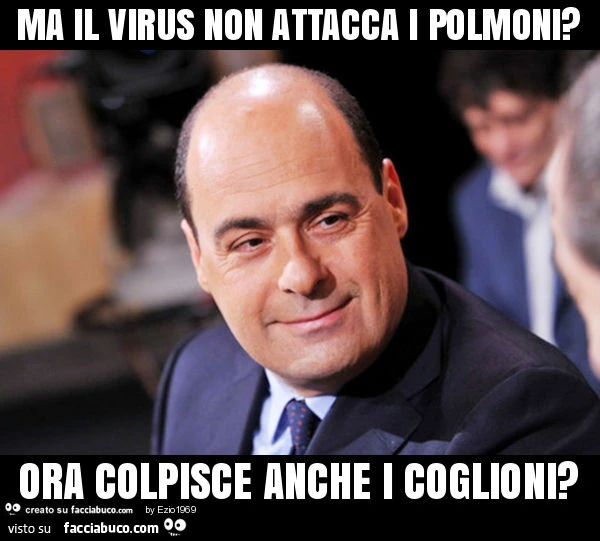 Ma il virus non attacca i polmoni? Ora colpisce anche i coglioni?