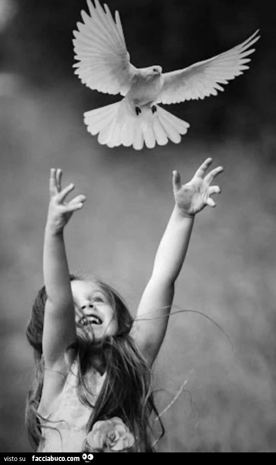Bimba felice