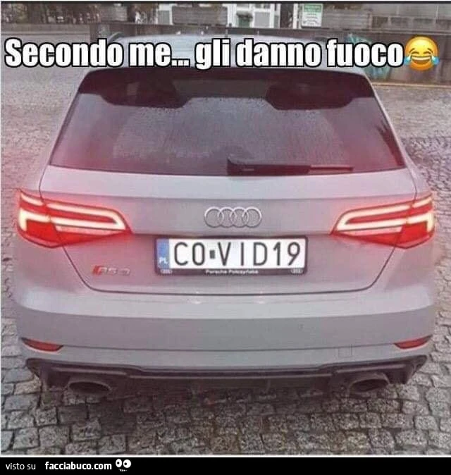Auto con virus