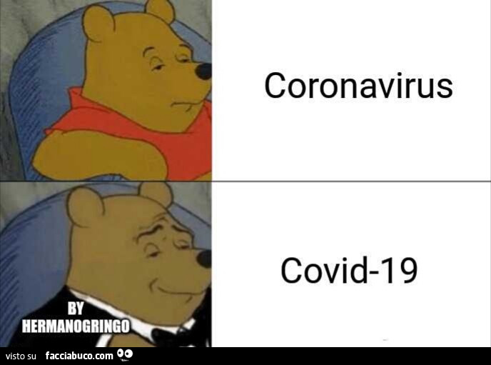 Winnie the Pooh: coronavirus covid19