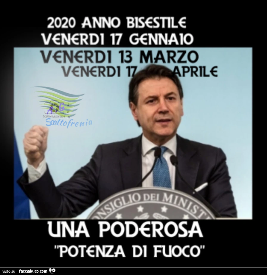 Giuseppe Conte: una poderosa potenza di fuoco