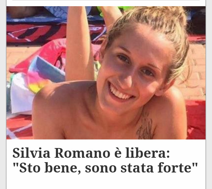 Silvia romano libera