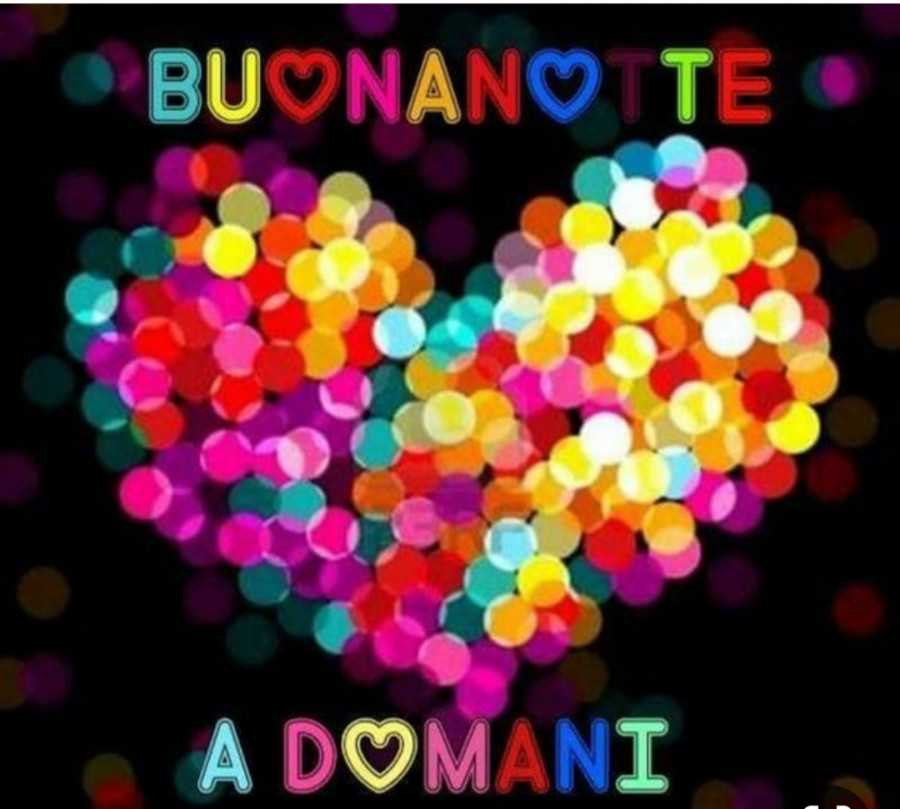 Buonanotte a domani