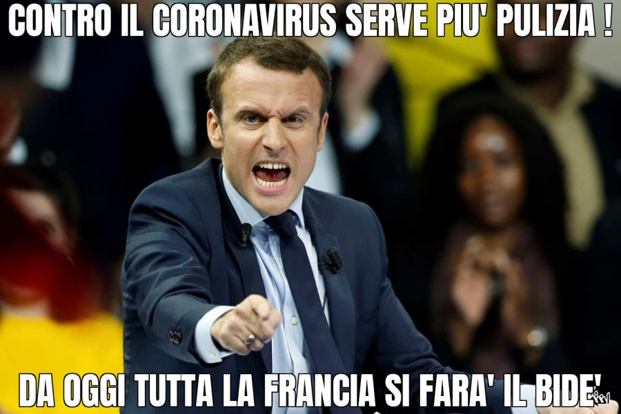 Macron coronavirus