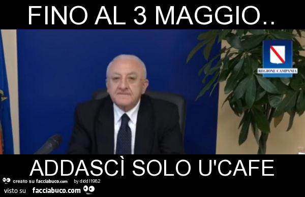 Fino al 3 maggio. Addascì solo ùcafe