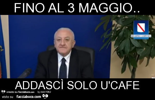 Fino al 3 maggio. Addascì solo ùcafe