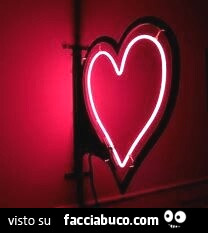 Cuore neon