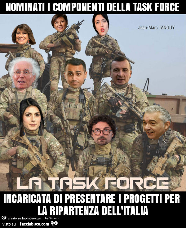 Nominati i componenti della task force incaricata di presentare i progetti per la ripartenza dell'italia