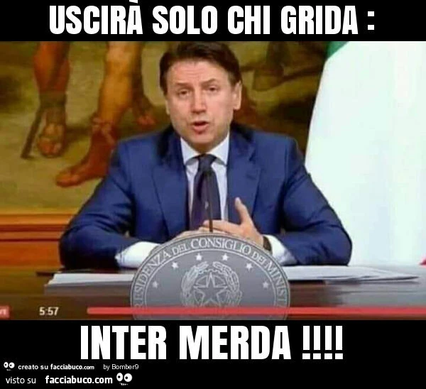 Uscirà solo chi grida: inter merda