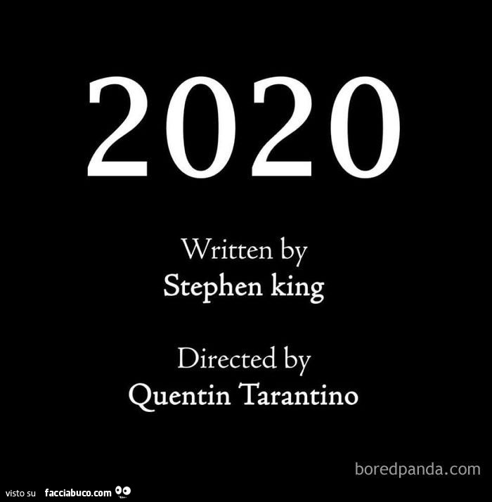 2020 written by stephen king directed by quentin tarantino