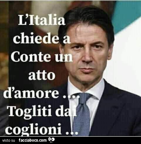Conte premier - Facciabuco.com