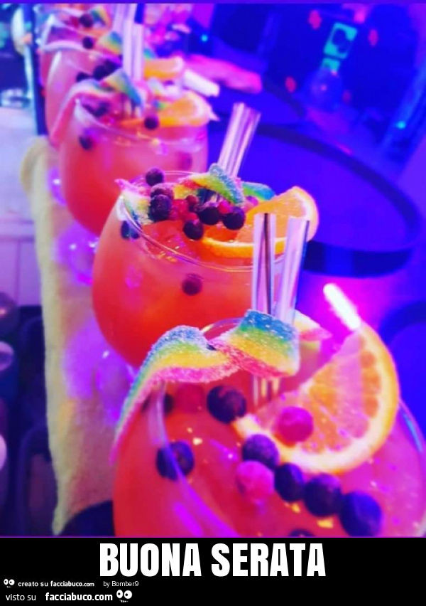 Buona serata aperitivo