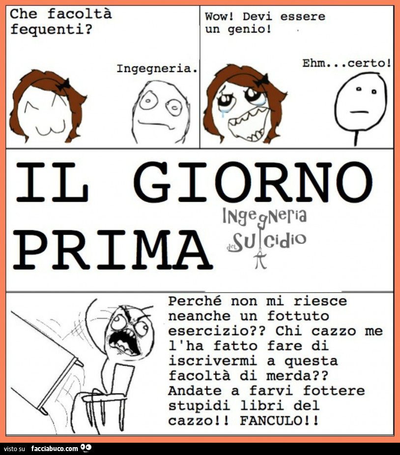 Tutti I Meme Sull Ingegneria Facciabuco Com