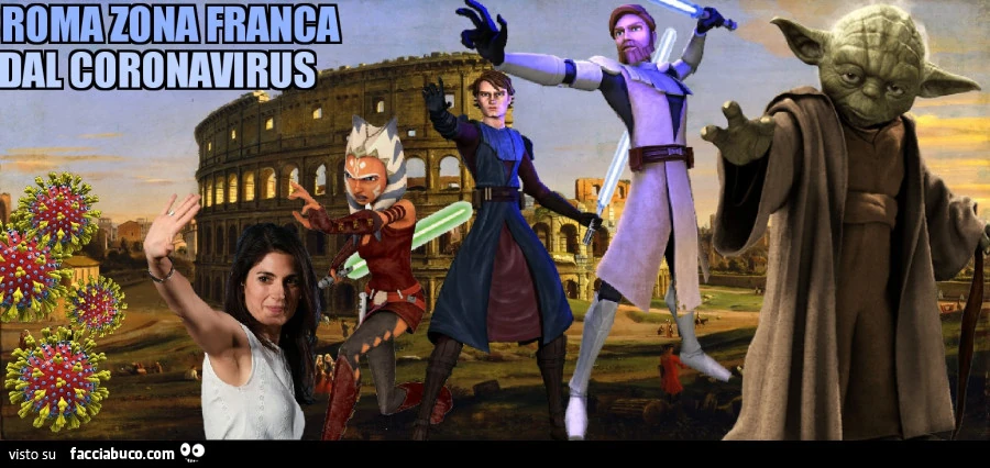 Virginia Raggi coronavirus