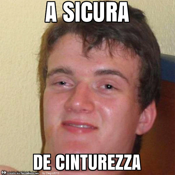 A sicura de cinturezza