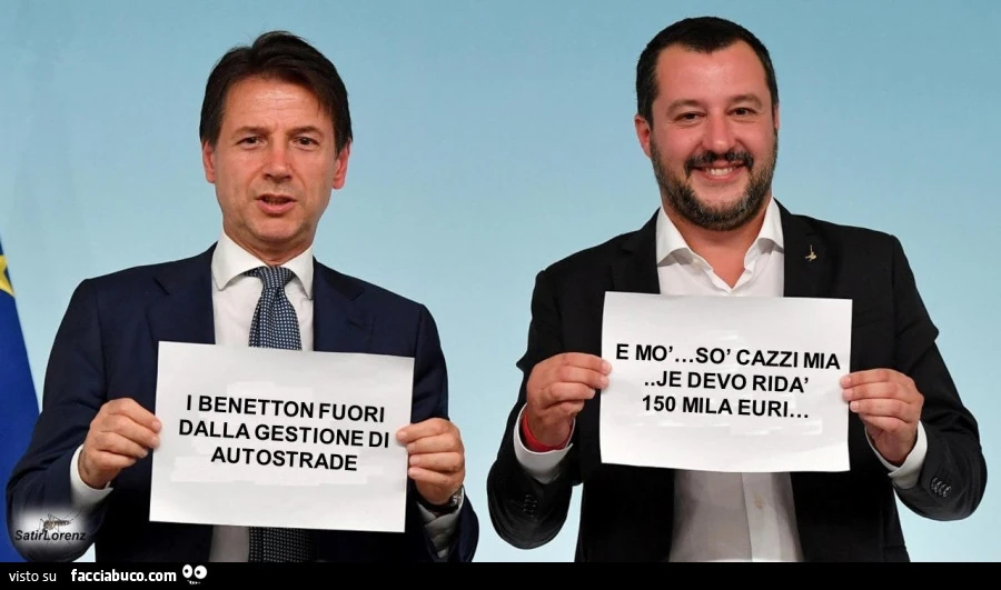 Benetton fuori da Autostrade
