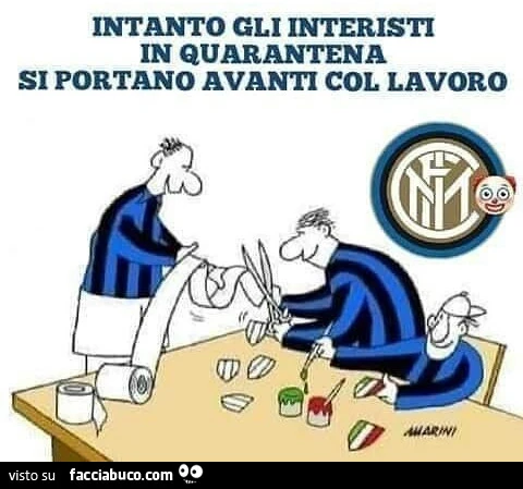Intanto gli interisti in quarantena si portano avanti con il lavoro