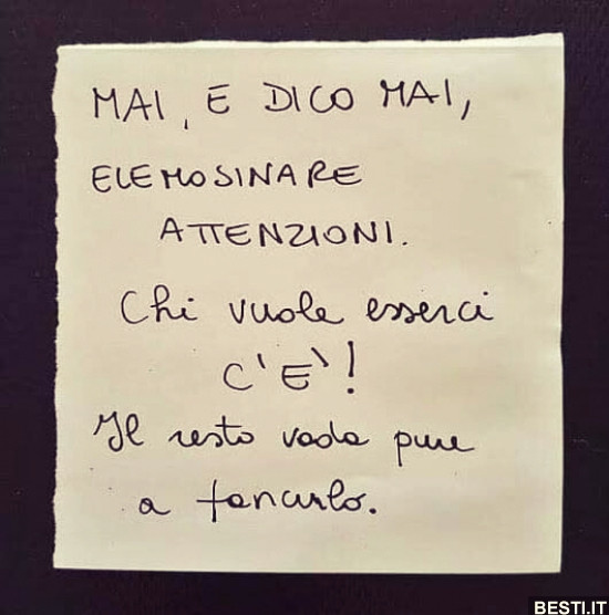 Pensierino della notte