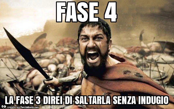 Fase 4 la fase 3 direi di saltarla senza indugio