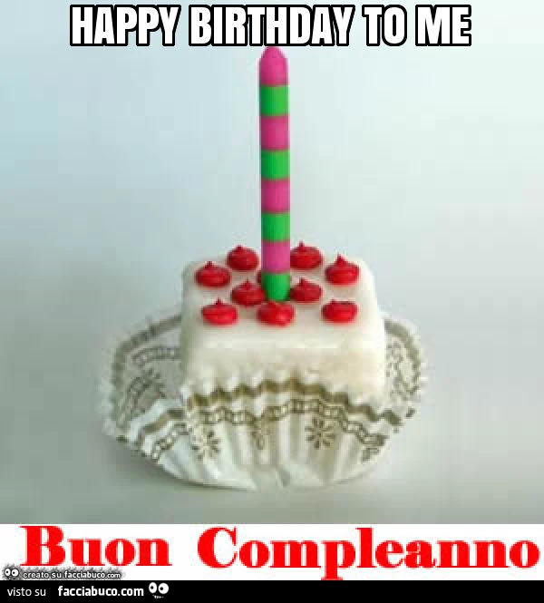 Happy birthday to me