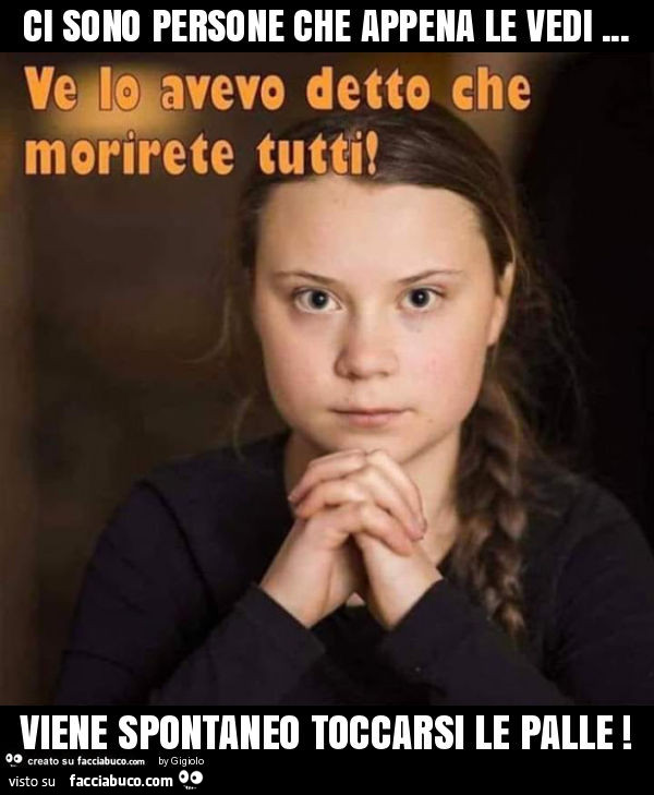 Ci sono persone che appena le vedi&hellip; viene spontaneo toccarsi le palle